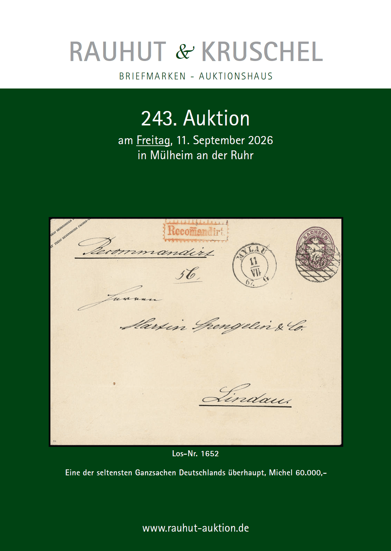 Auktionskatalog Vorschau