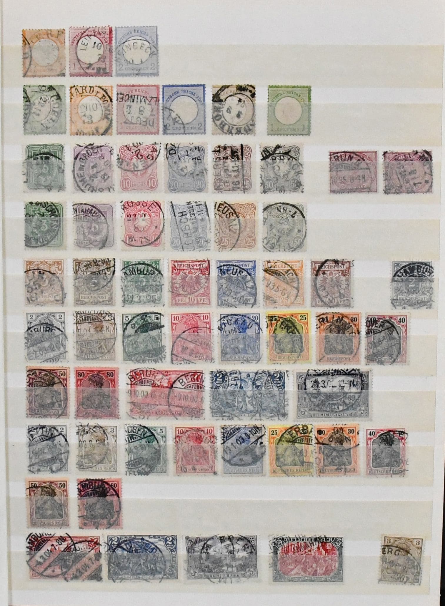 Los 5297 - Deutsches Reich, 1872/1945, Slg. mit Infla inkl. einiger besserer gest. und geprüfter Werte wie Nr. 133II, Nr. 181 u. 332, Weimar mit Nr. 350, IAA-Satz, Flugpost-Satz 1926, viel III. Reich, u.a. mit 1 u. 4 RM Chicaofahrt gest. (Mi. 750,-), Nothilfen 1933/34 gest. (Mi. 520,-) usw. Dazu Dienst ab gest. Nr. 1/14. Mi. 8000,-