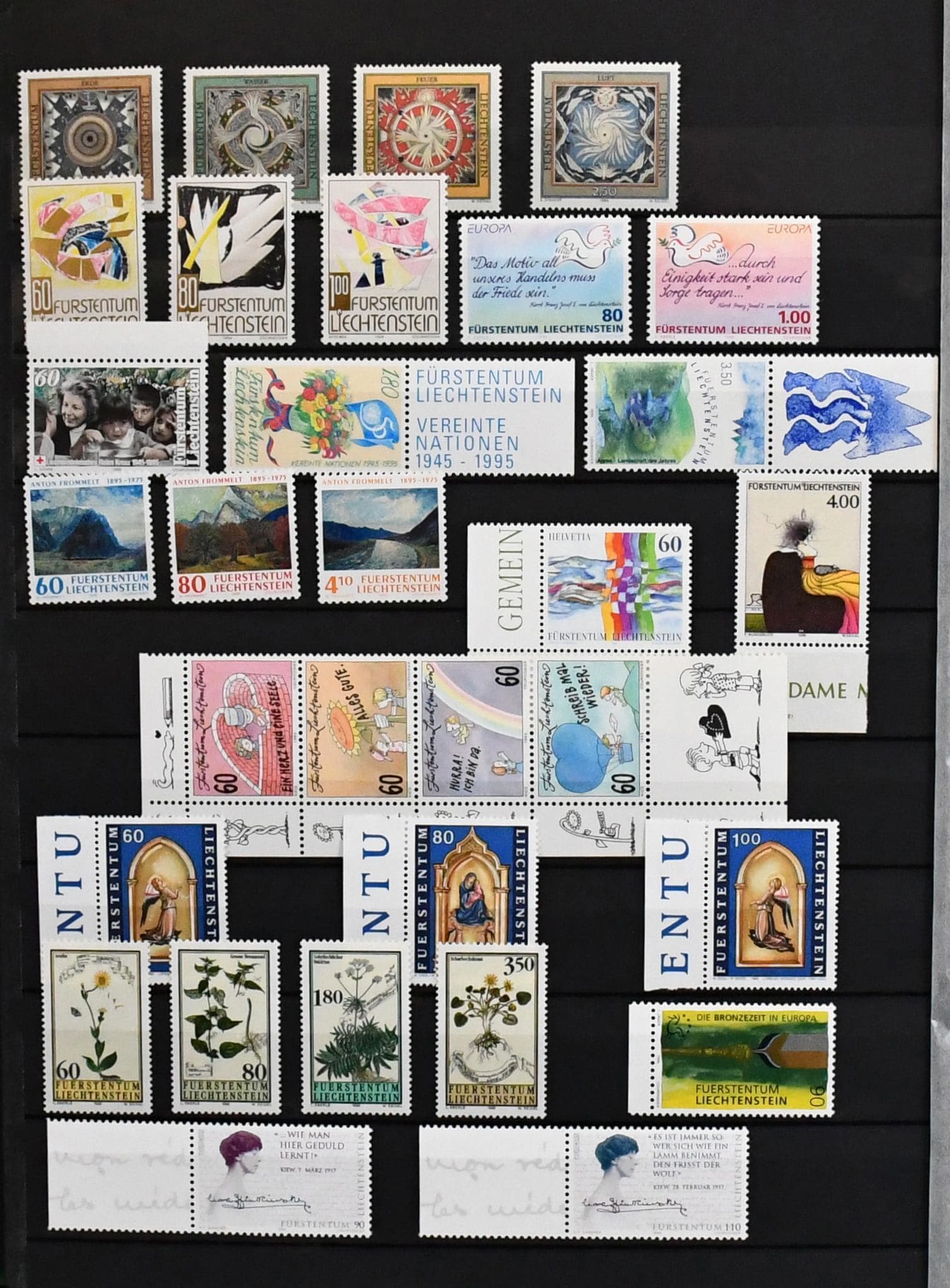 Los 8283 - Liechtenstein, postfrische Slg., von 1991 bis Ende 2006 offensichtlich komplett. Alleine die gültige Nominale ab 1996 beträgt 450,- SFr. (= 480,- Euro)
